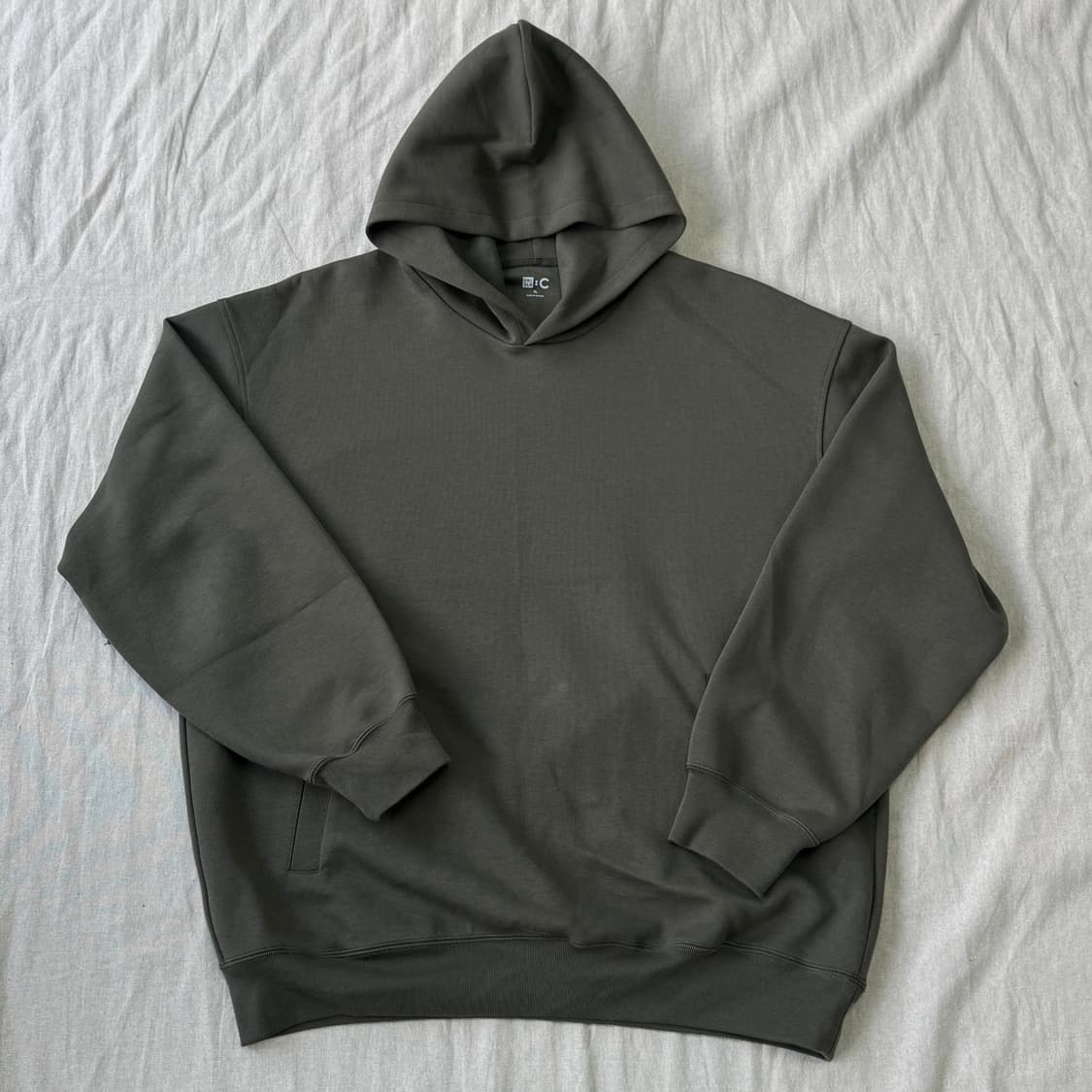 유니클로C 카키 후드 XL 상품이미지1