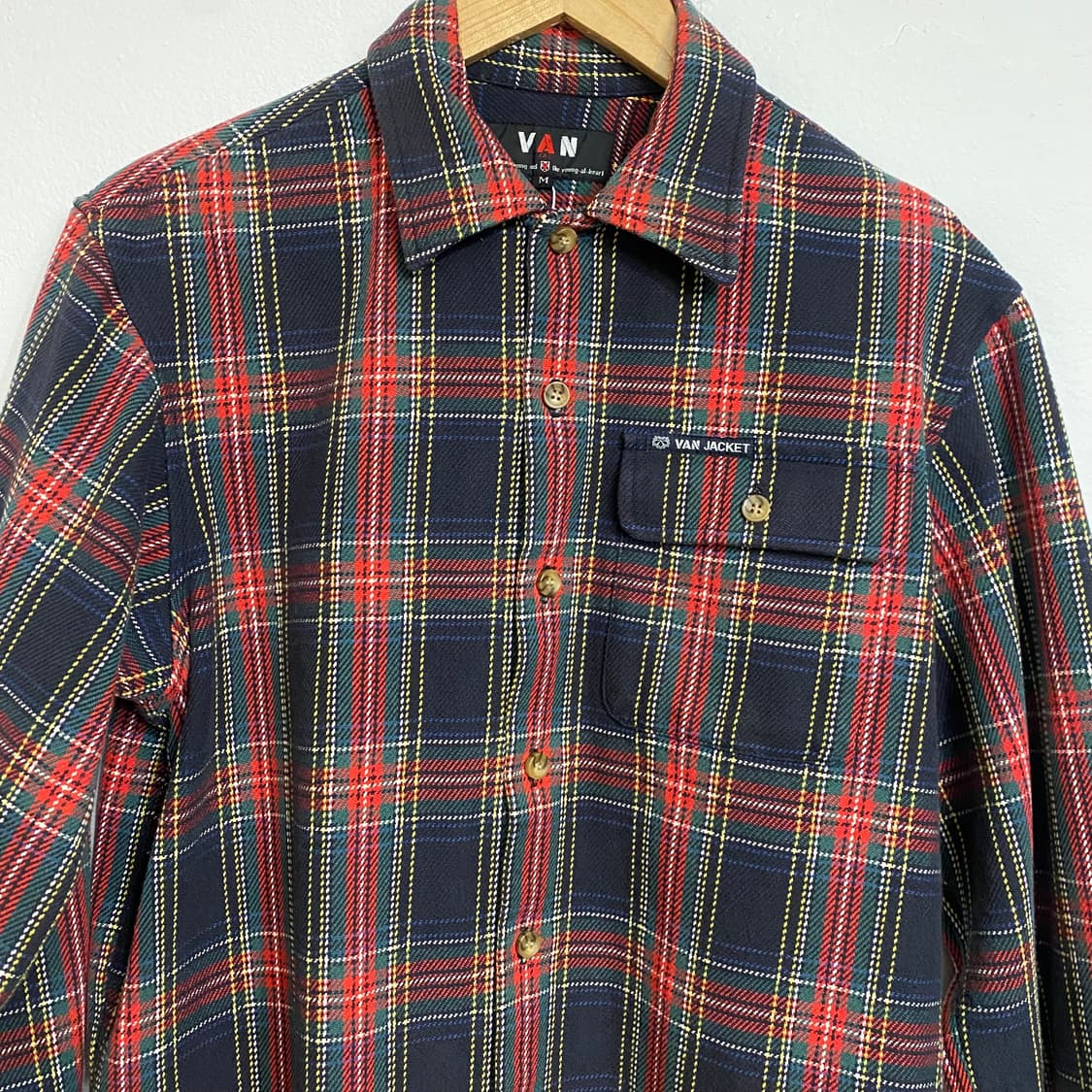 90‘s Van jacket 반 자켓 체크셔츠 상품이미지3