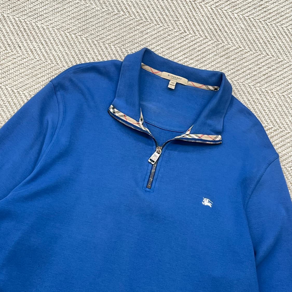 버버리 반집업 코튼셔츠 +명품감정서 r2933 상품이미지3