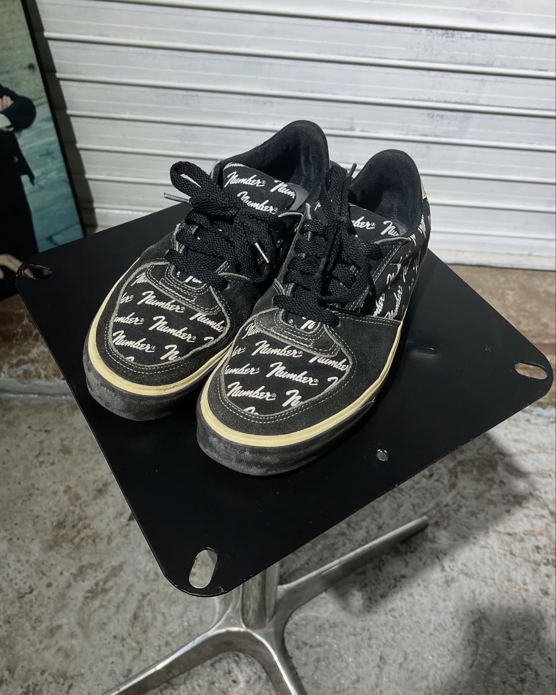 Number (n)ine 05aw ths fender sneakers 상품이미지2