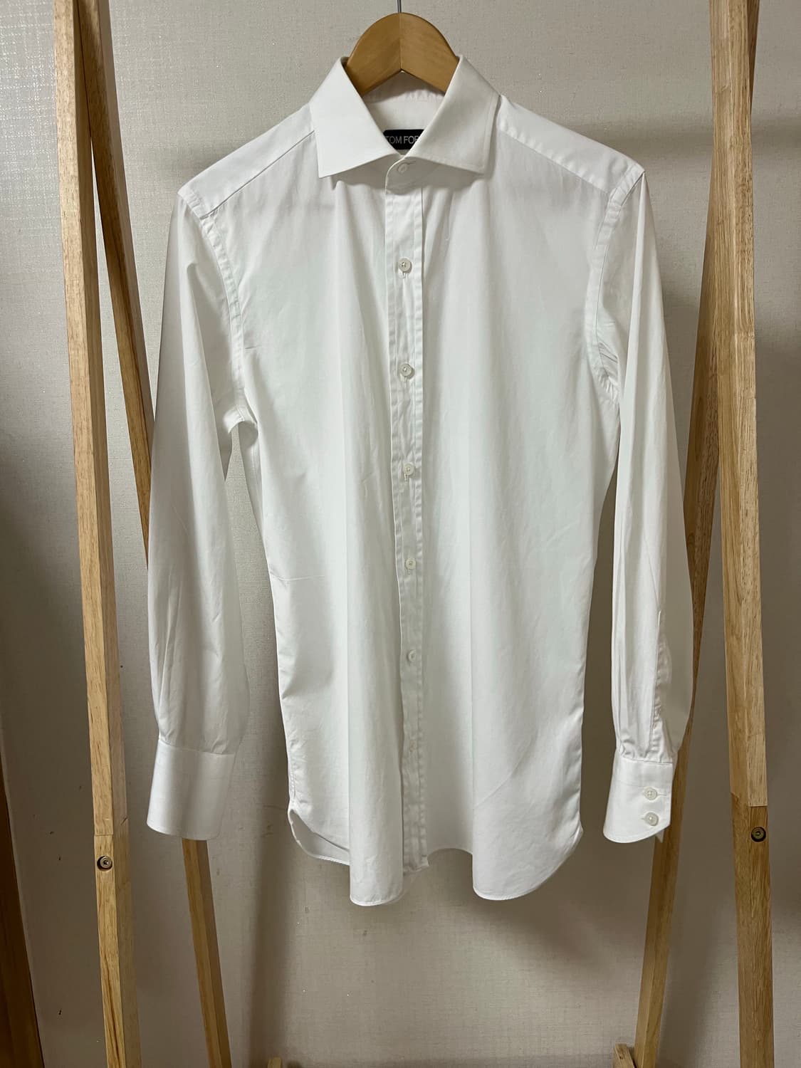 톰 포드 남성 흰색 셔츠 40/15 상품이미지1
