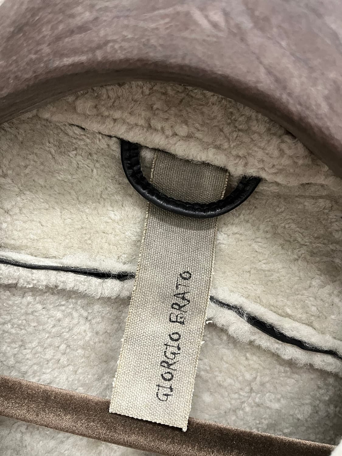 95) 조르지오브라토 무스탕 자켓  상품이미지4