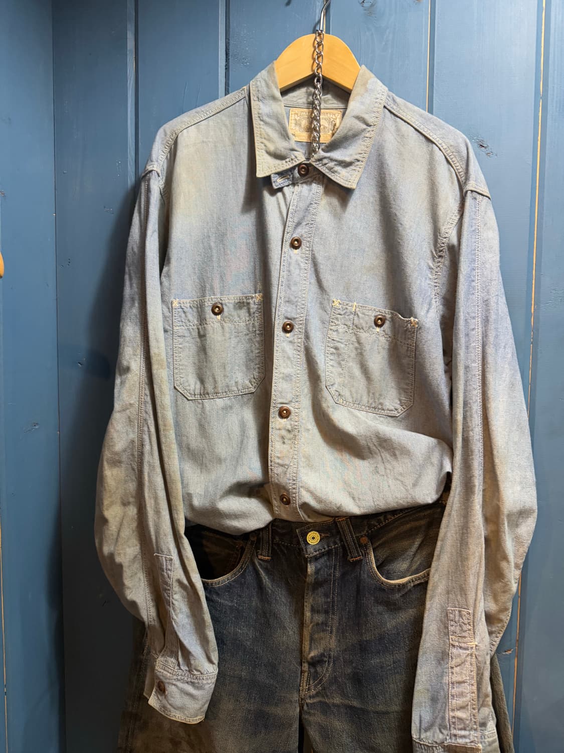 프리휠러스 샴브레이셔츠 상품이미지5