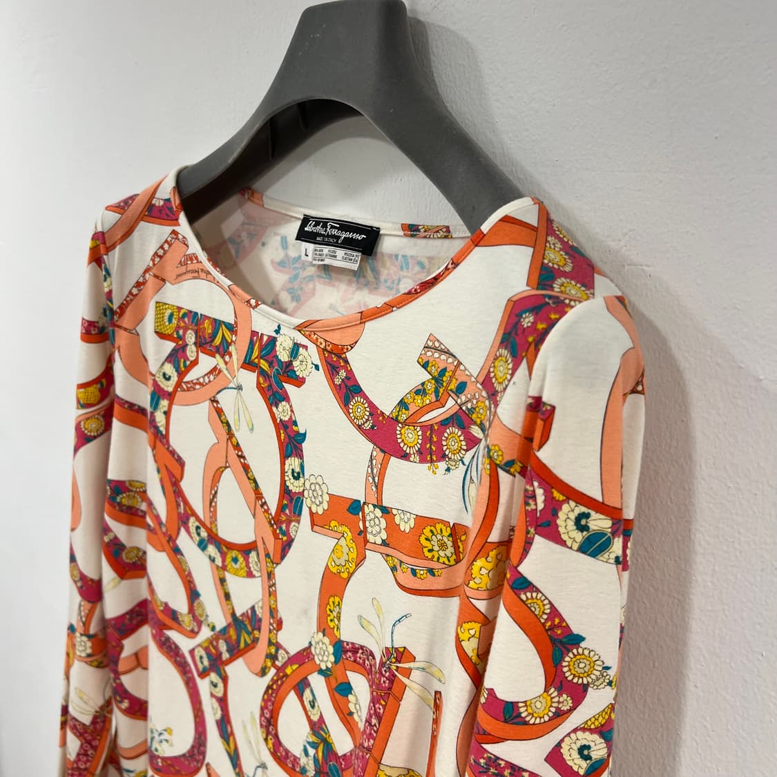 Salvatore Ferragamo 페라가모 긴팔 티셔츠 상품이미지5