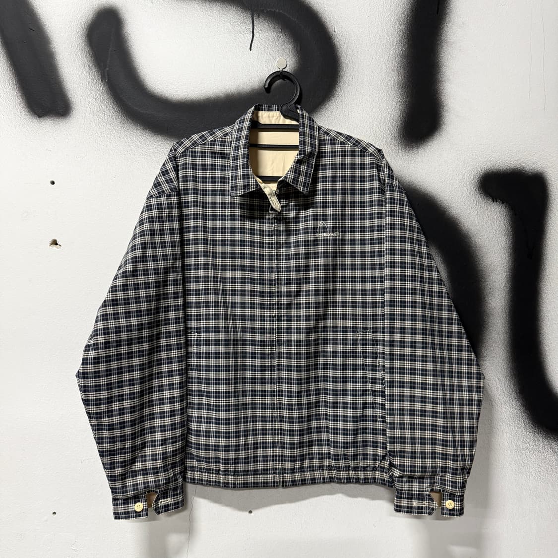 헤드 클래식 체크 리버시블 우븐 스윙탑 자켓 상품이미지1