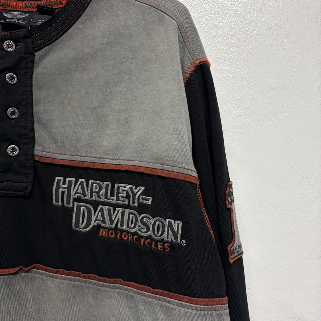 할리데이비슨 헨리넥 셔츠 상품이미지4