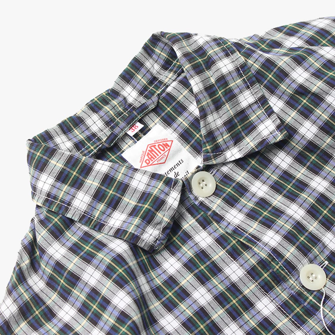  DANTON "Check Shirts Jacket" 상품이미지7