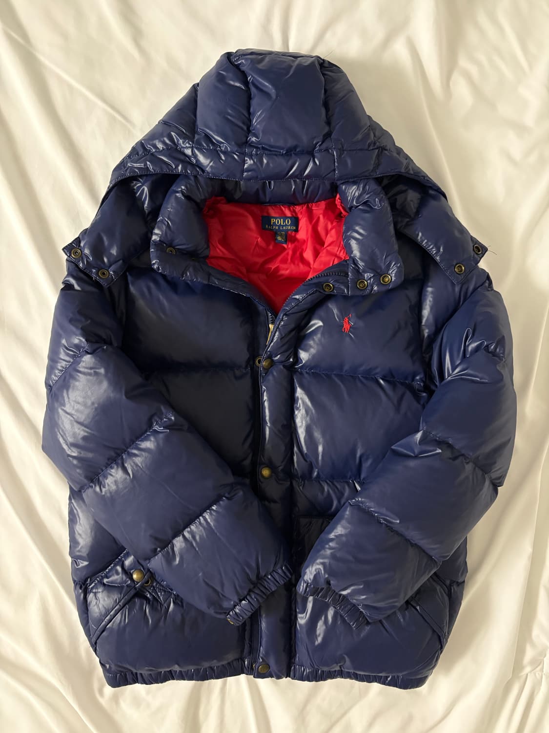 폴로 랄프로렌 유광 패딩  상품이미지1