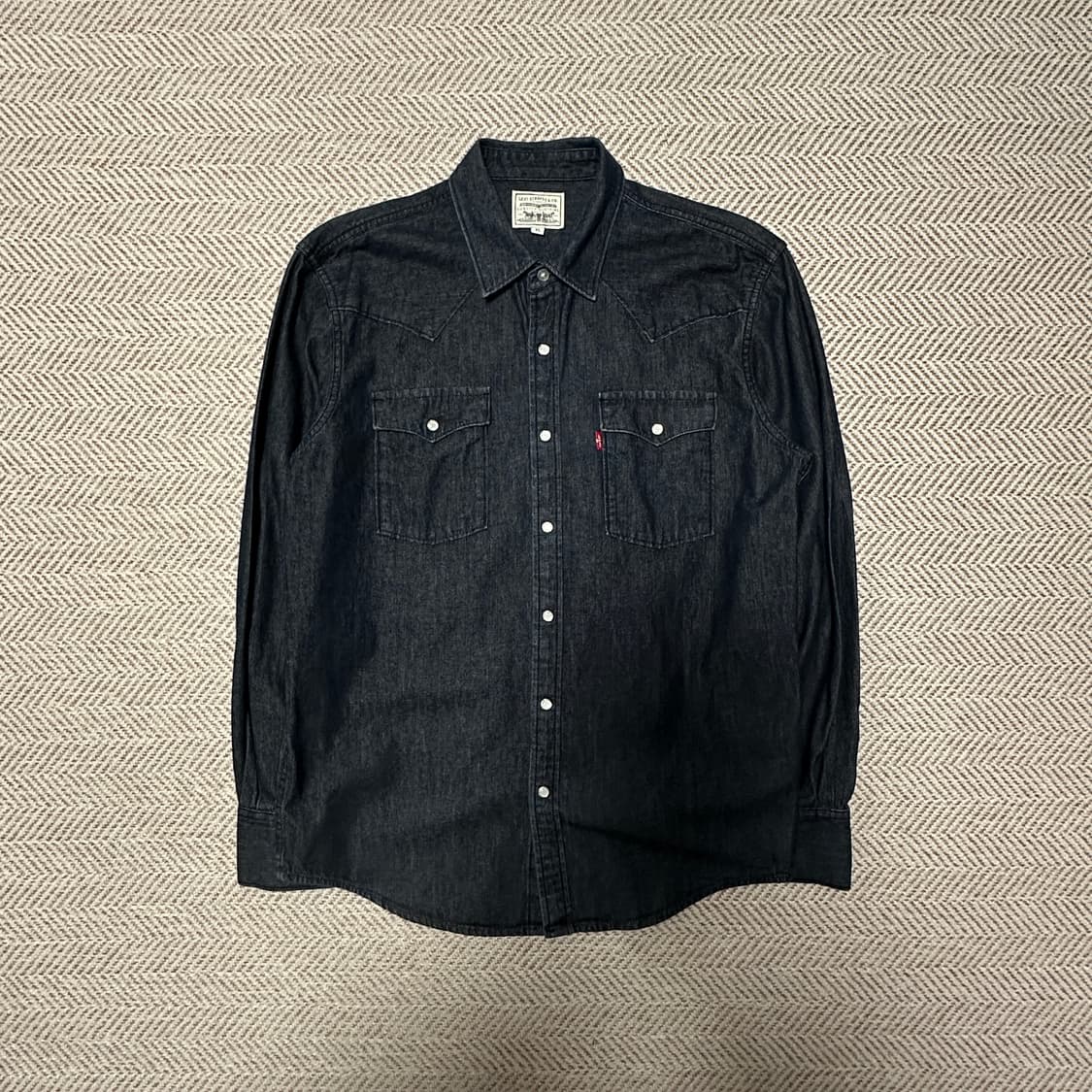 LEVI'S western denim shirt 상품이미지1