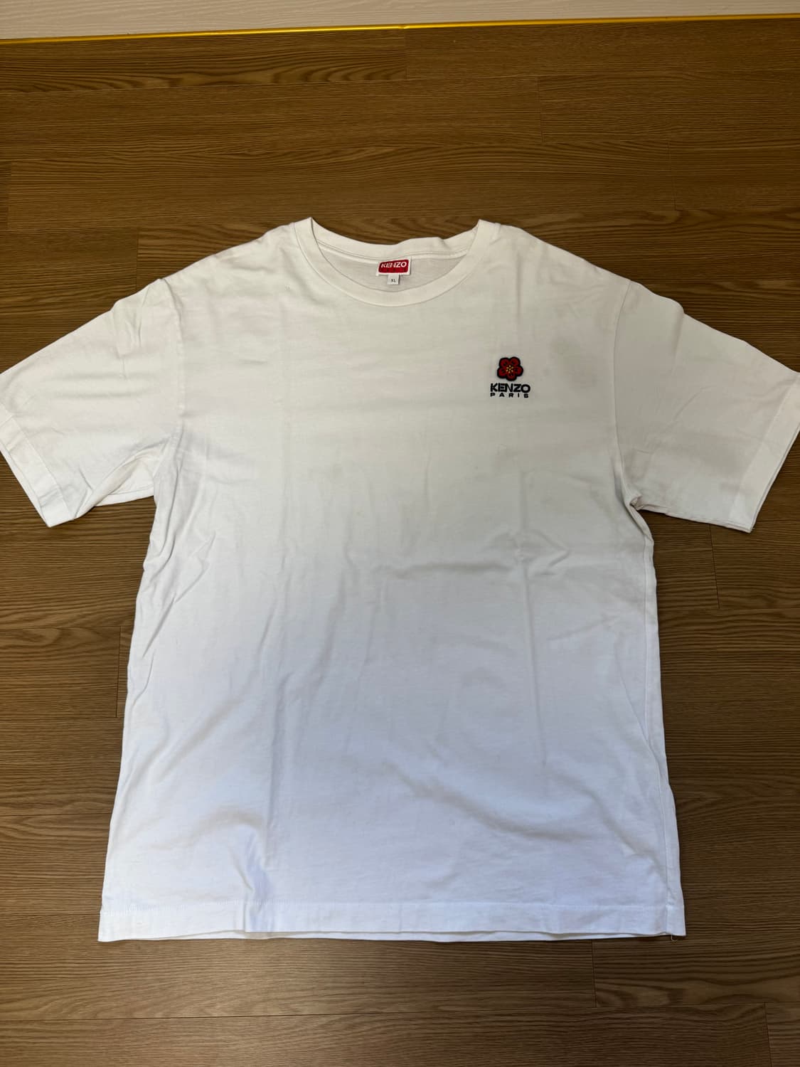 KENZO 겐조 화이트 반팔 티셔츠 XL 상품이미지1