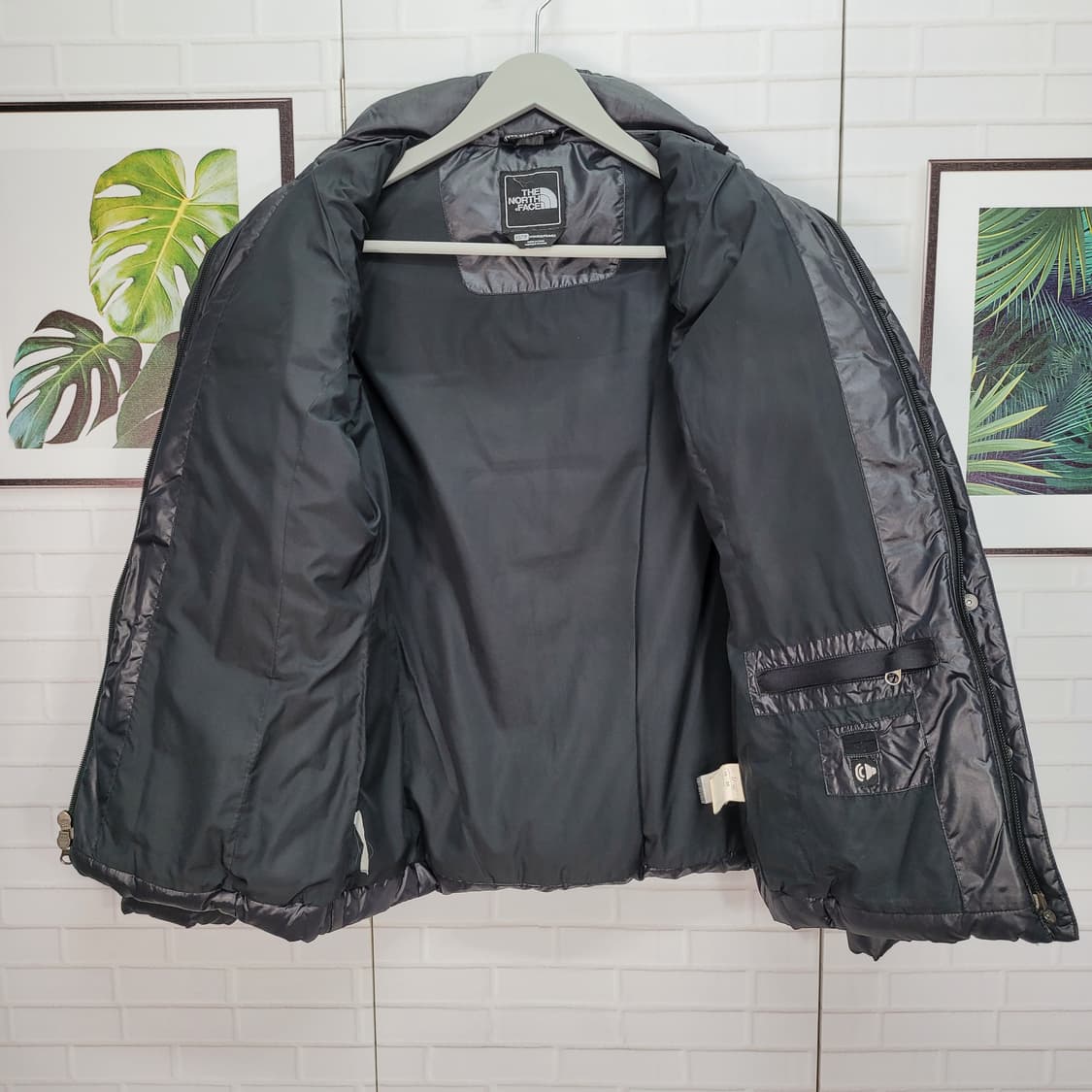 노스페이스 550필 구스다운 경량 패딩 집업 자켓 XS(85) 상품이미지5