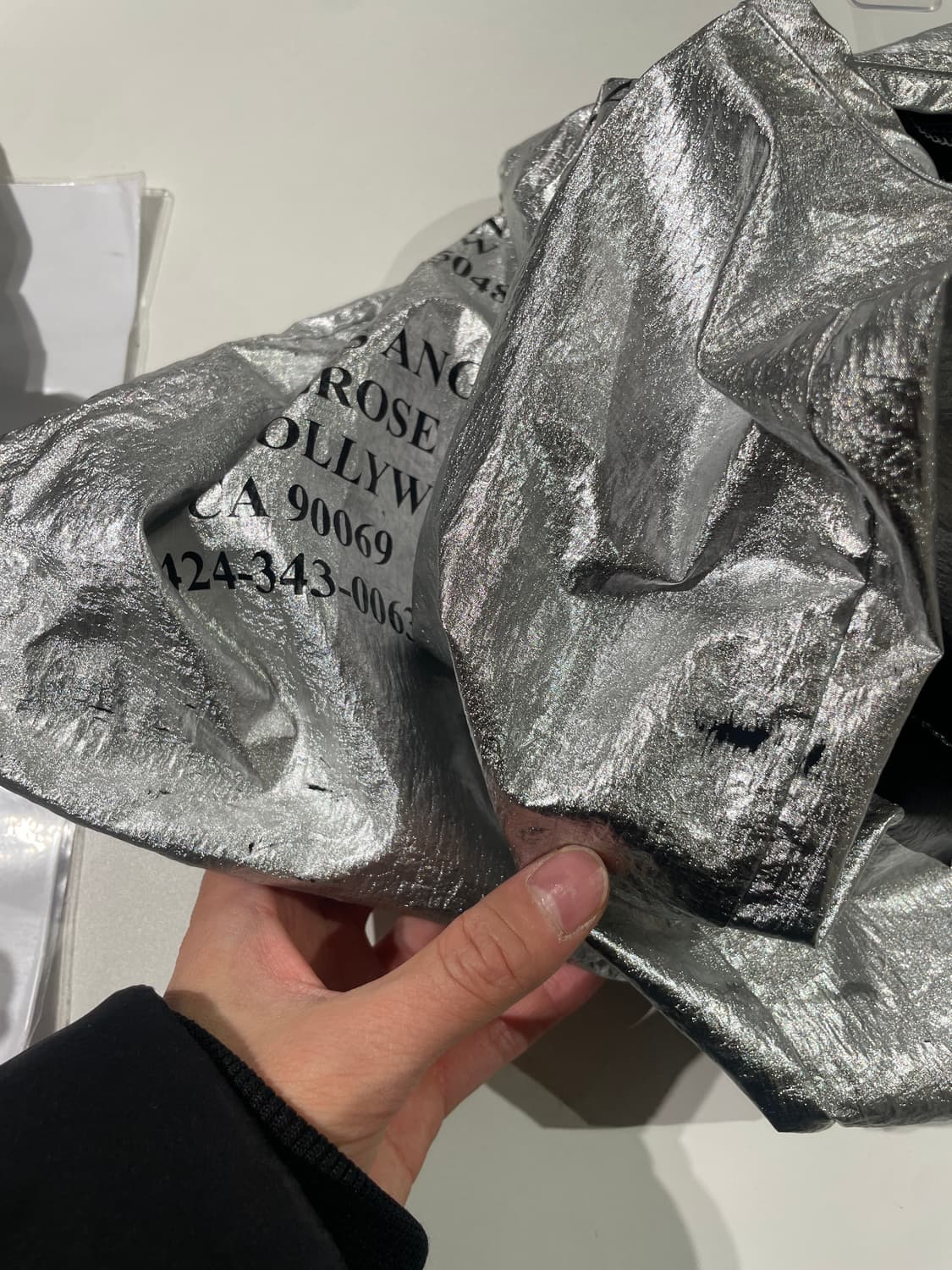 팔라스 실버 샵 나일론 토트백 상품이미지9