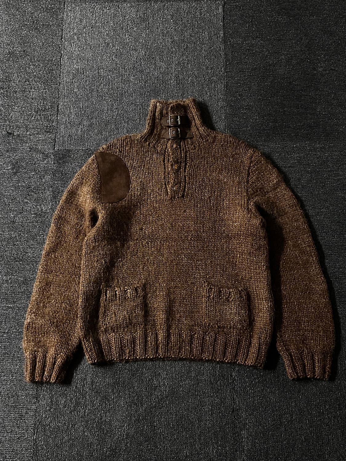 폴로 랄프로렌 핸드니트 울/알파카 스웨터 (XL) 상품이미지1