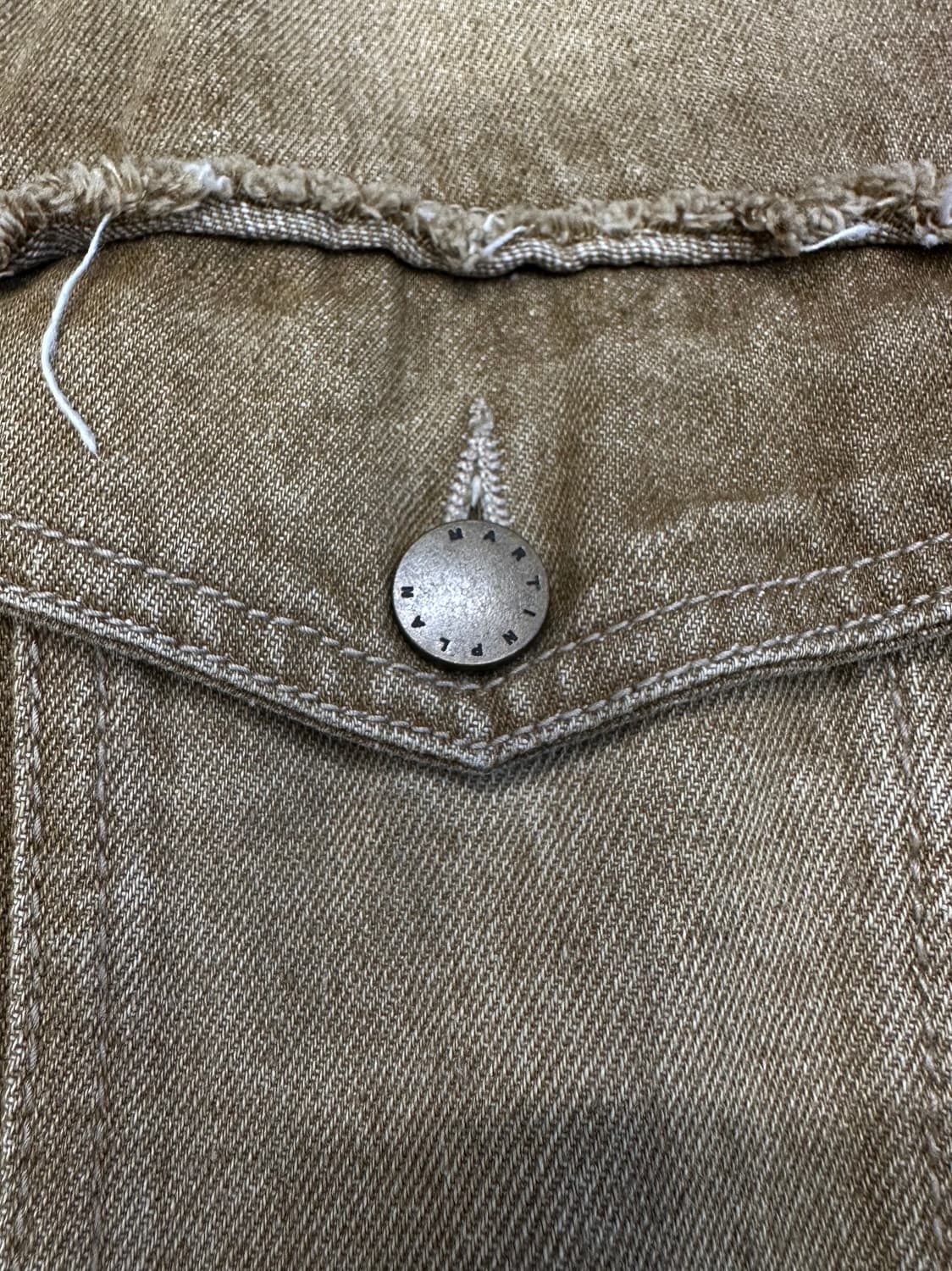 마틴 플랜 브라운 데님 자켓 M 상품이미지3