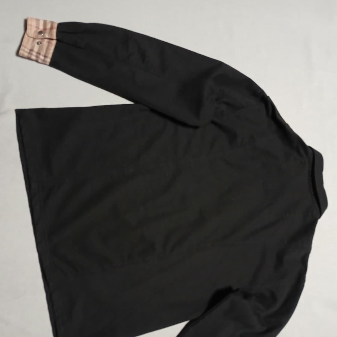 Burberry 버버리 빈티지 카라 스웨이드 포인트 체크 상품이미지6