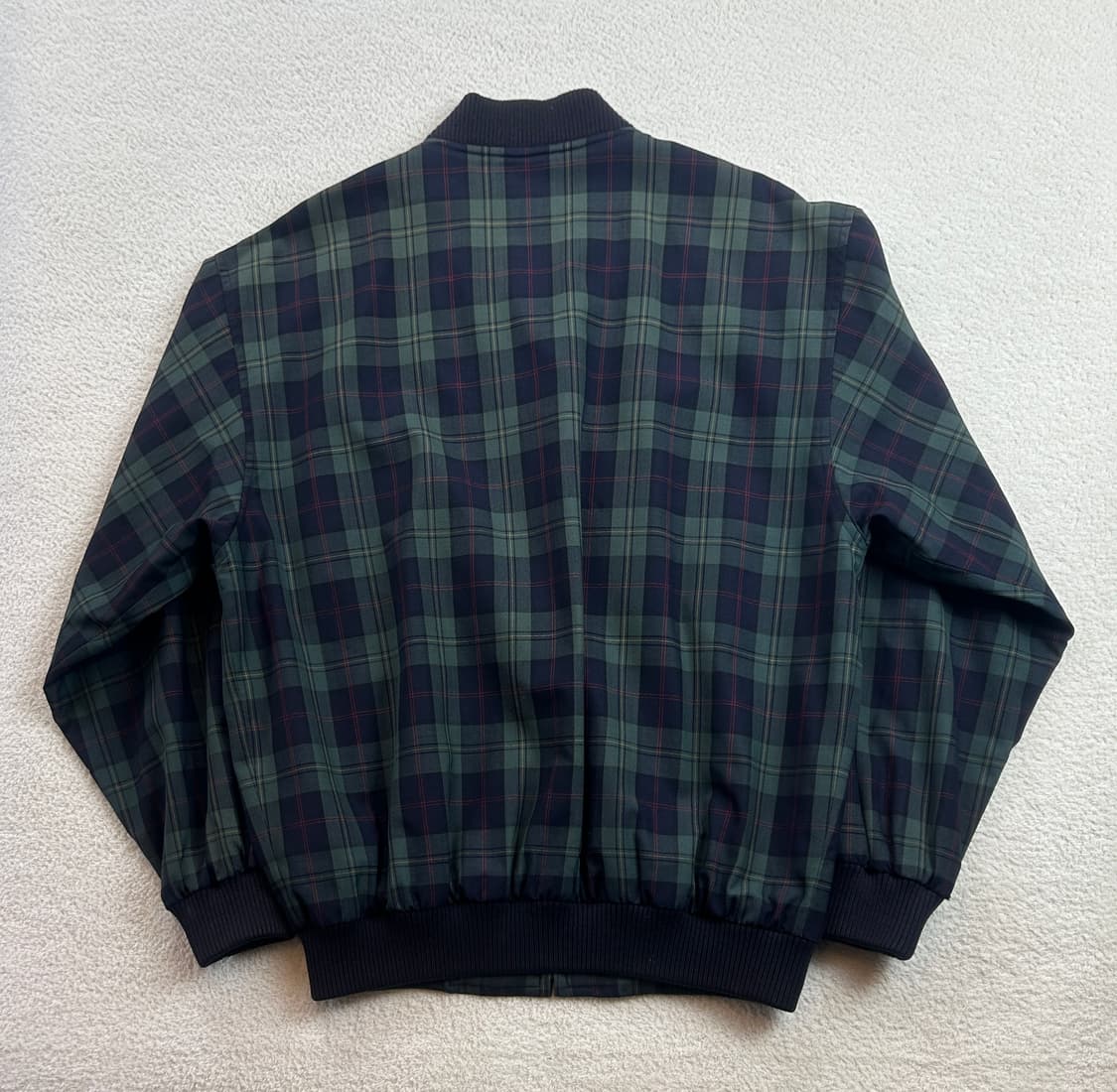 라코스테 체크 블루종 상품이미지2