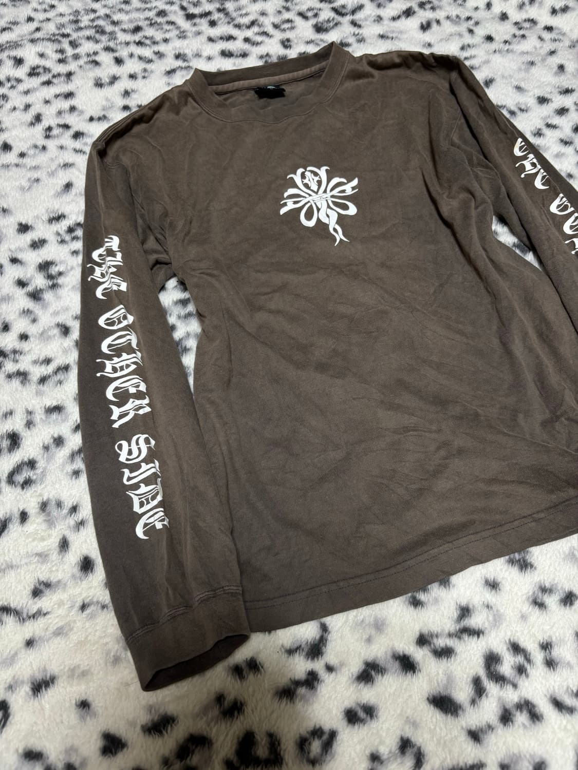 “Unknown” Y2K Mood Print Sleeve 상품이미지3