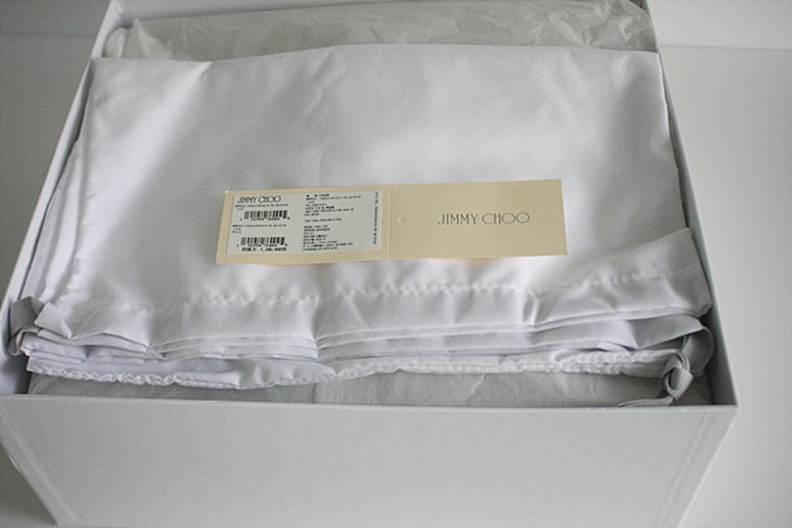 JIMMY CHOO 지미추 다이아몬드 블랙 가죽 스니커즈 새제품 상품이미지8