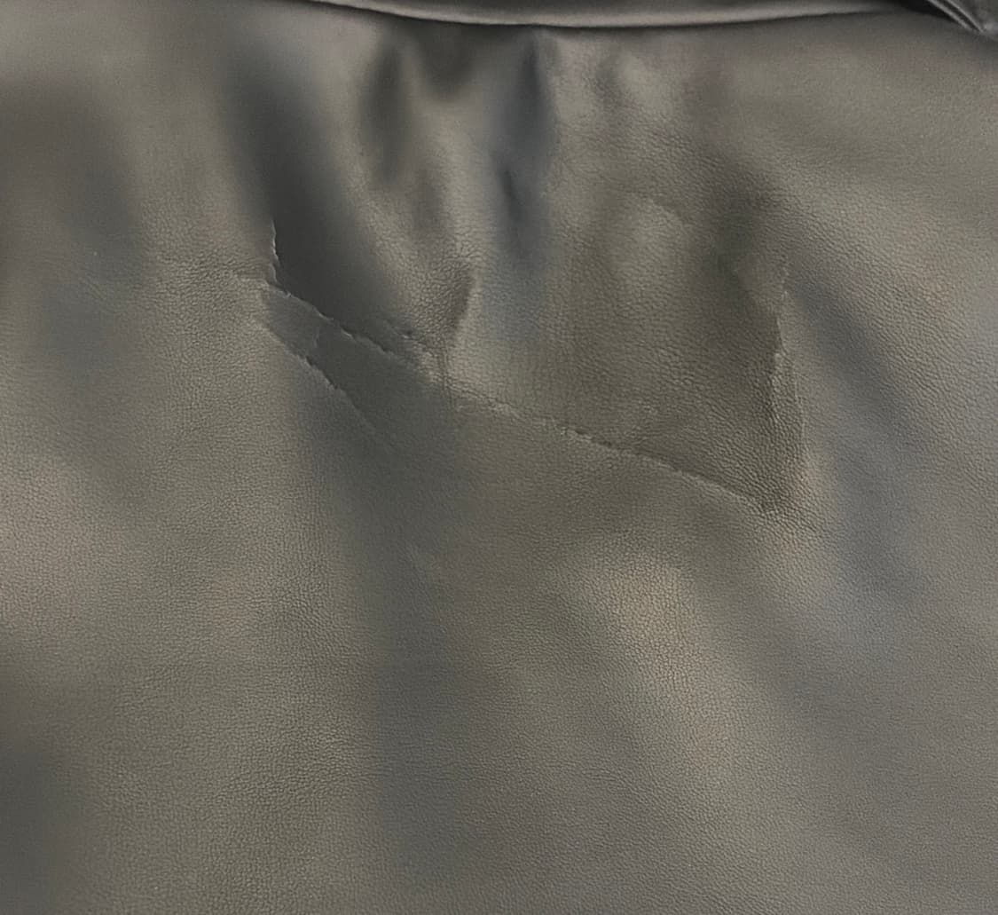 🖤라퍼지스토어 레더 미니멀 투웨이 블루종 자켓🖤 상품이미지3