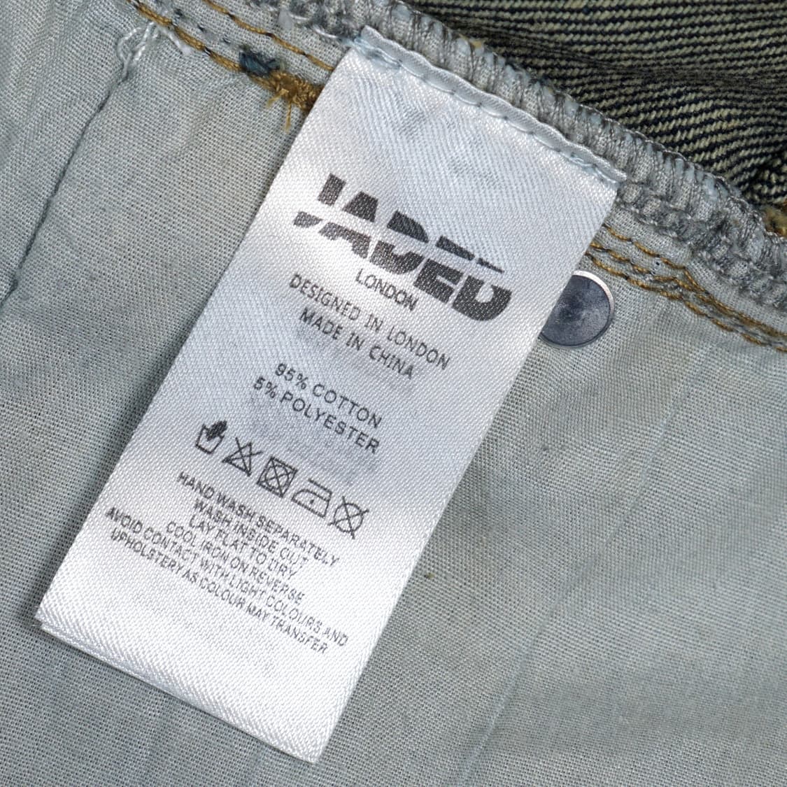 Jaded London 콜로수스 아플리케 데님팬츠 상품이미지8