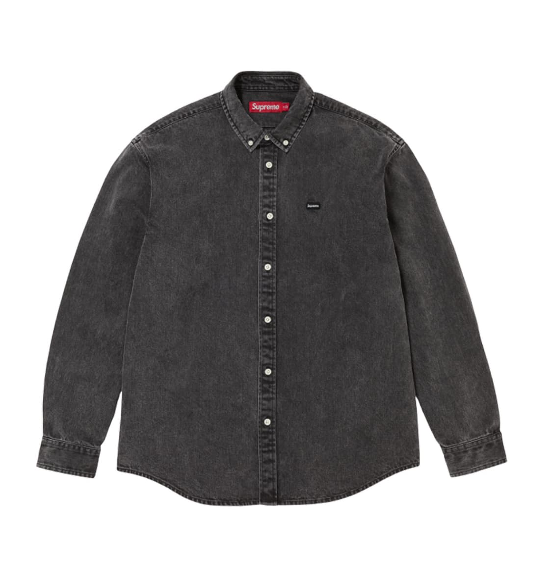 [XL] 슈프림 스몰박스 데님 셔츠 블랙 25FW 상품이미지1