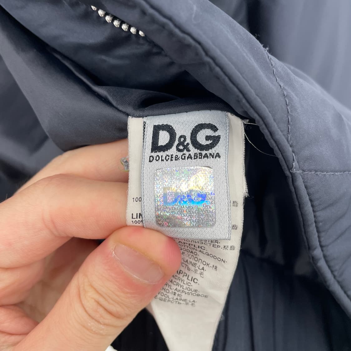돌체 앤 가바나 네이비 패딩 상품이미지5