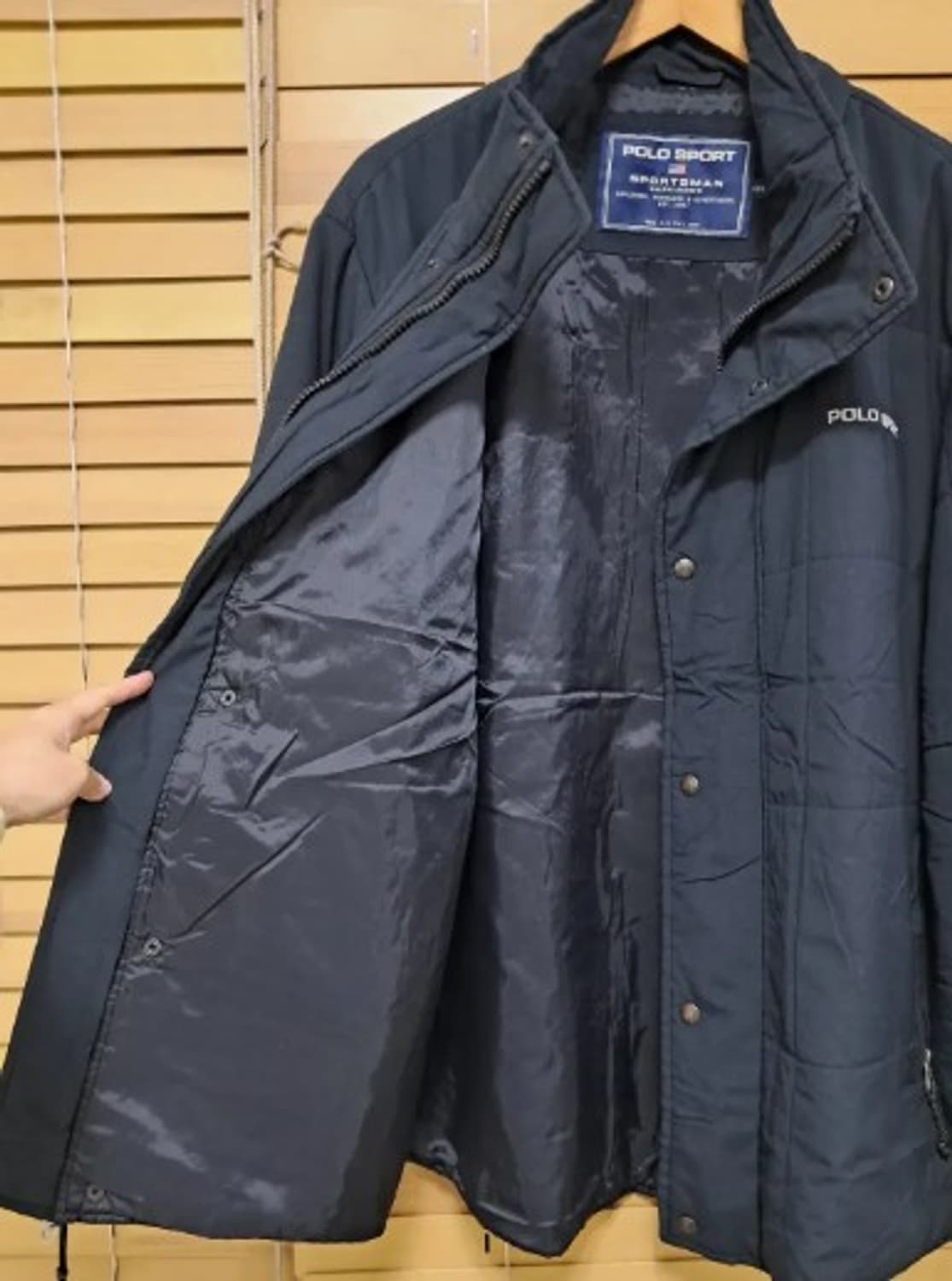 폴로스포츠 남성 네이비 경량패딩 100사이즈 상품이미지4
