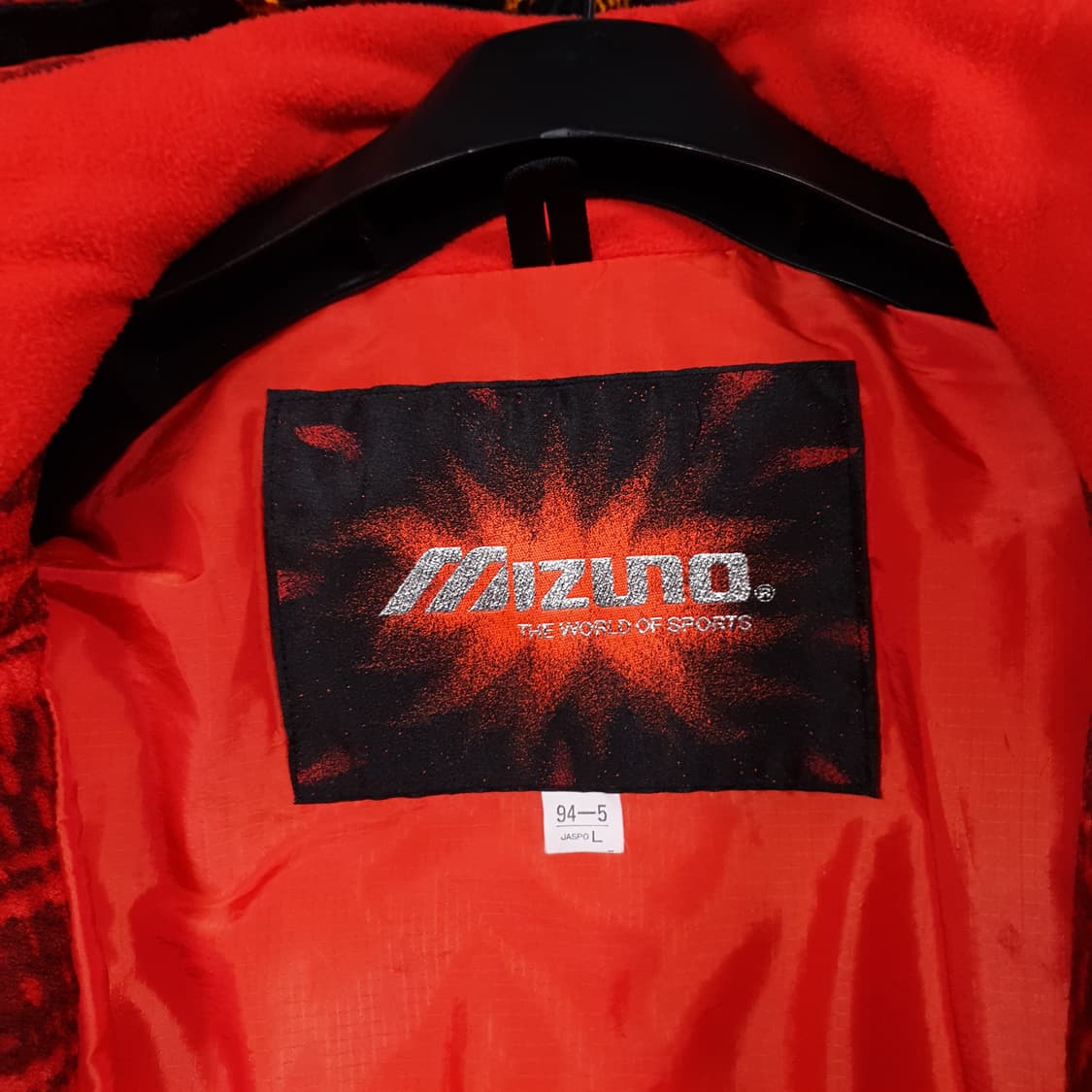 실측 XL 일본 빈티지 미즈노 90s 올드스쿨 스키 패딩 봄버 자켓 희귀 상품이미지6