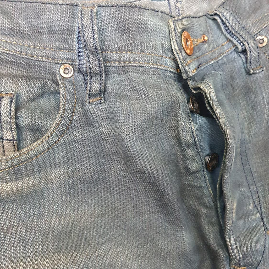 디젤 더티진 데님 청바지 남자30 상품이미지4