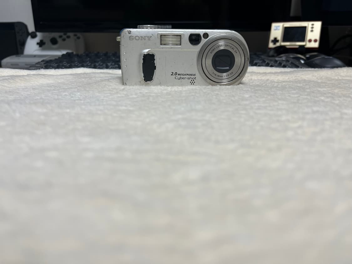 📸 Sony 사이버샷 DSC-P2 빈티지 디카 판매합니다 😆✨  상품이미지2
