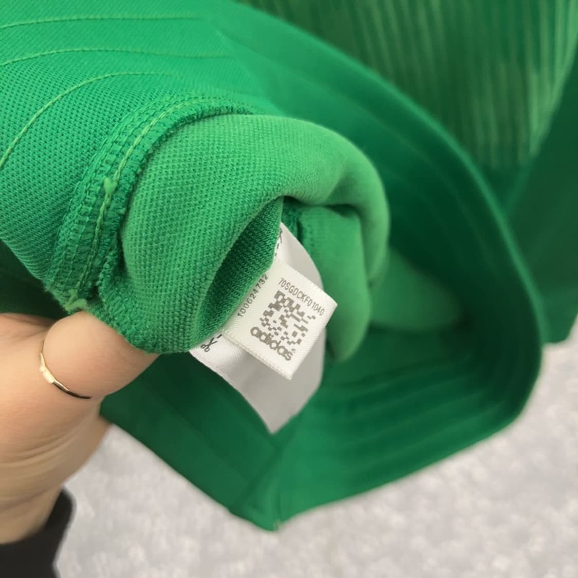 아디다스 베스킷볼 올드스쿨 레트로그린 져지 집업 M C08734 상품이미지7