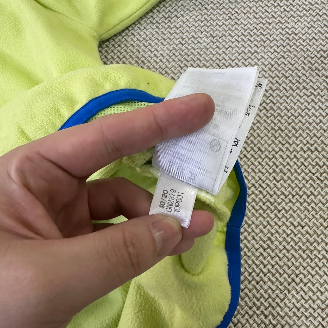 S 아디다스 어드벤처 하프집 플리스 0410D 상품이미지3