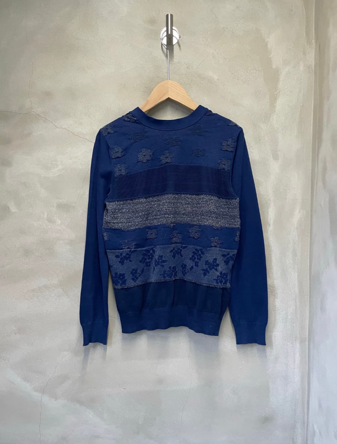 꼼데가르송 트리콧 가디건 블루 상품이미지2