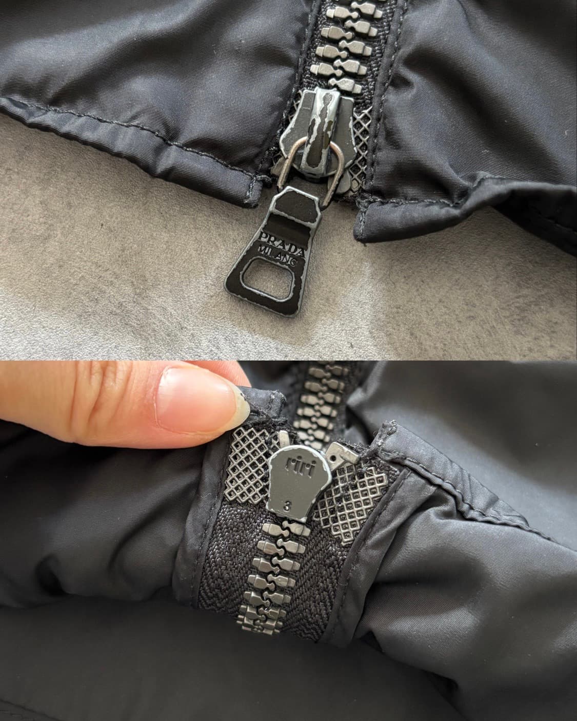 Prada 프라다 컨버터블 나일론 자켓 상품이미지7