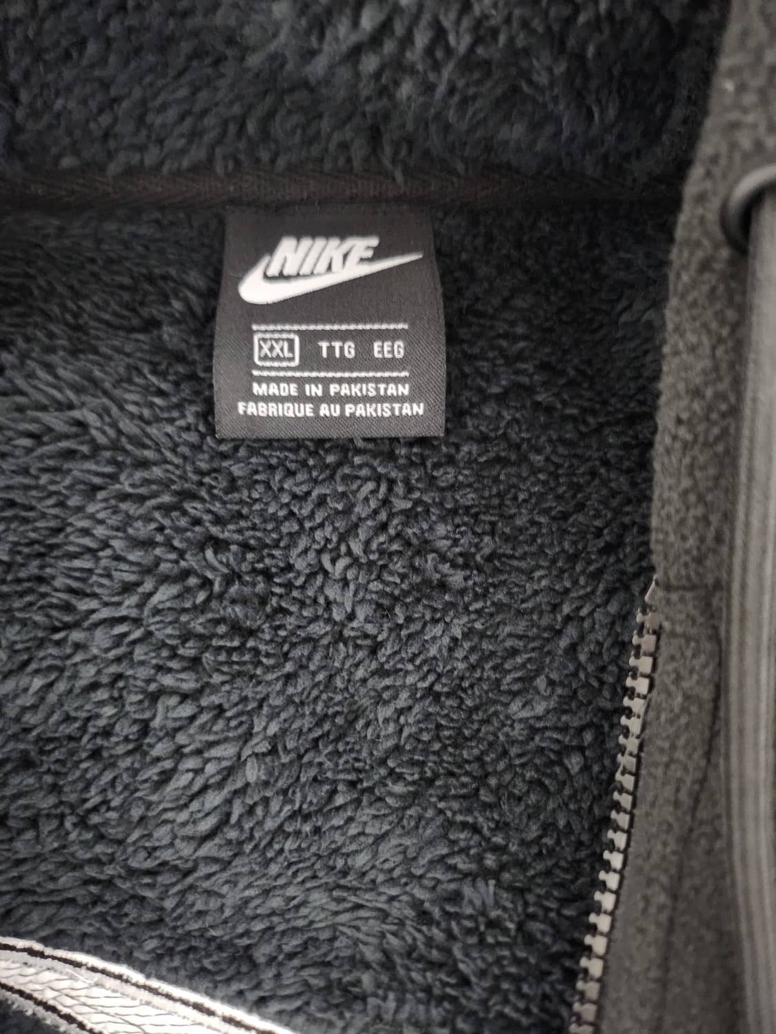 나이키 후리스 후드 집업 XXL 상품이미지2