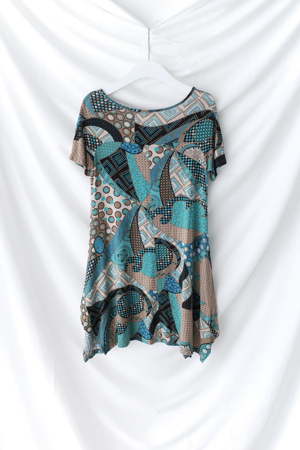 corso rosso) ethnic flared half T  상품이미지2