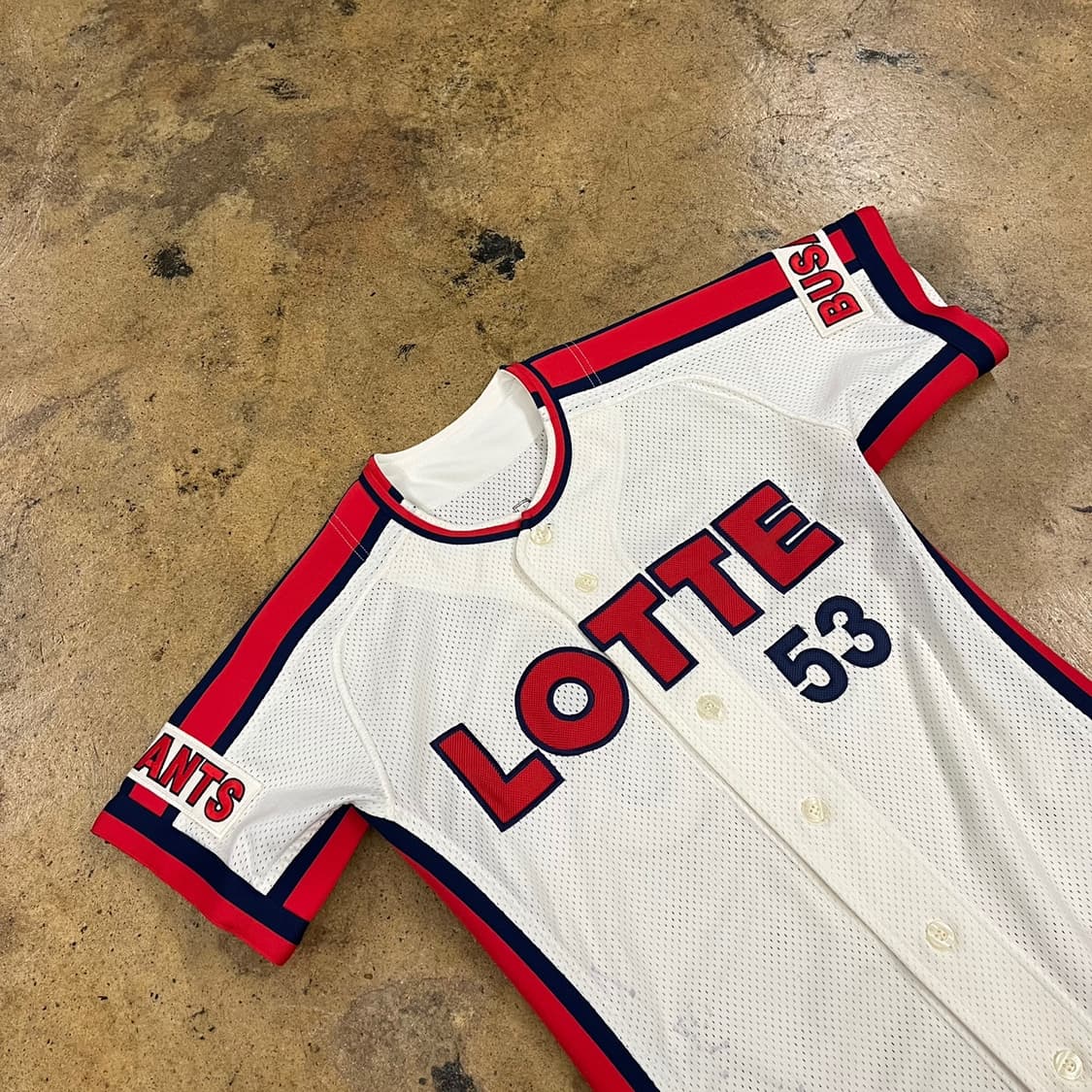 [OS] 롯데 자이언츠 야구 싸인 유니폼 53 김수완 b17 상품이미지1