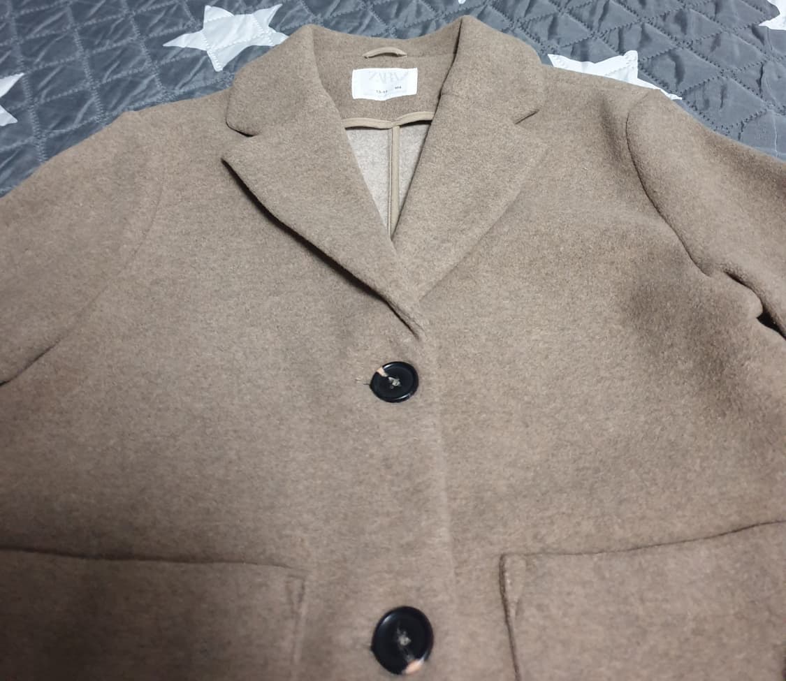 자라 아웃투 포켓 투버튼 미디코트 (13-14) 164cm (S) 상품이미지2