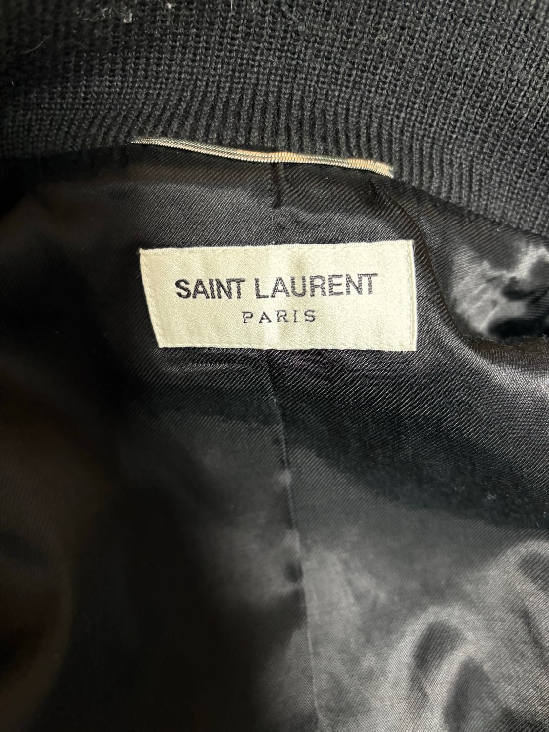 생로랑 네이비 테디자켓 48 상품이미지3