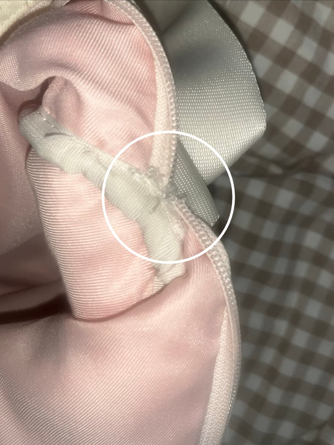 오부니 잔꽃 모리걸 퀼팅 더플백 상품이미지6