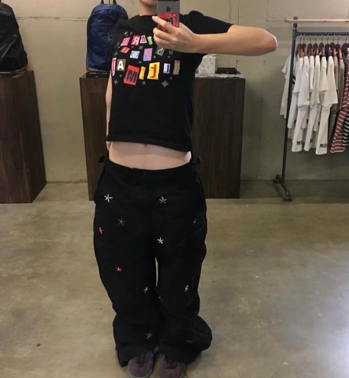 asif calie 애즈이프캘리 플라워 밀리터리 카고 상품이미지1