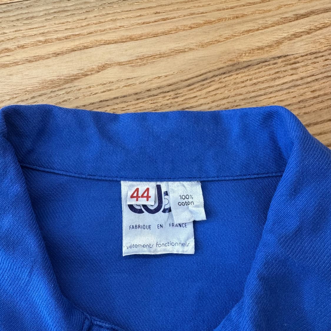 70s 빈티지 르노자동차 프렌치 워크 자켓 (S)   상품이미지7