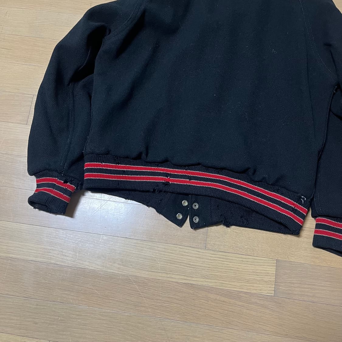 60s Lasley Knitting Co 빈티지 바시티 자켓 60년대 상품이미지8