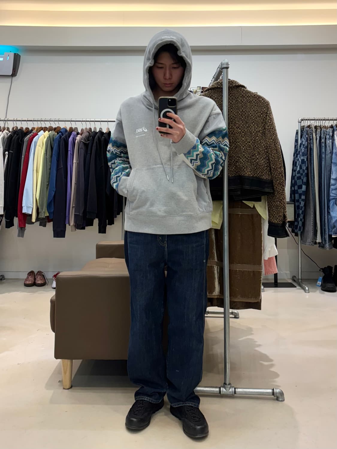 아식스 앤더슨벨 콘트라스트 후드 상품이미지6