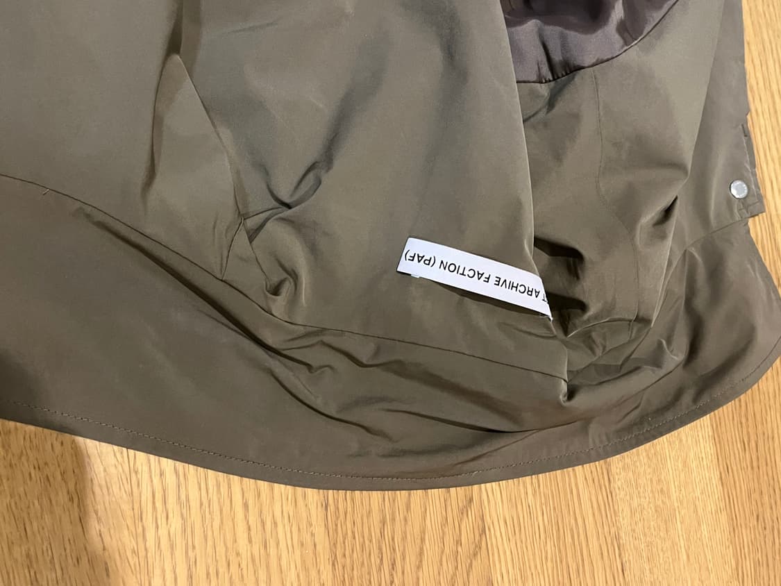 포스트 아카이브 팩션 8.0 코치 자켓 라이트(브라운)S 상품이미지3