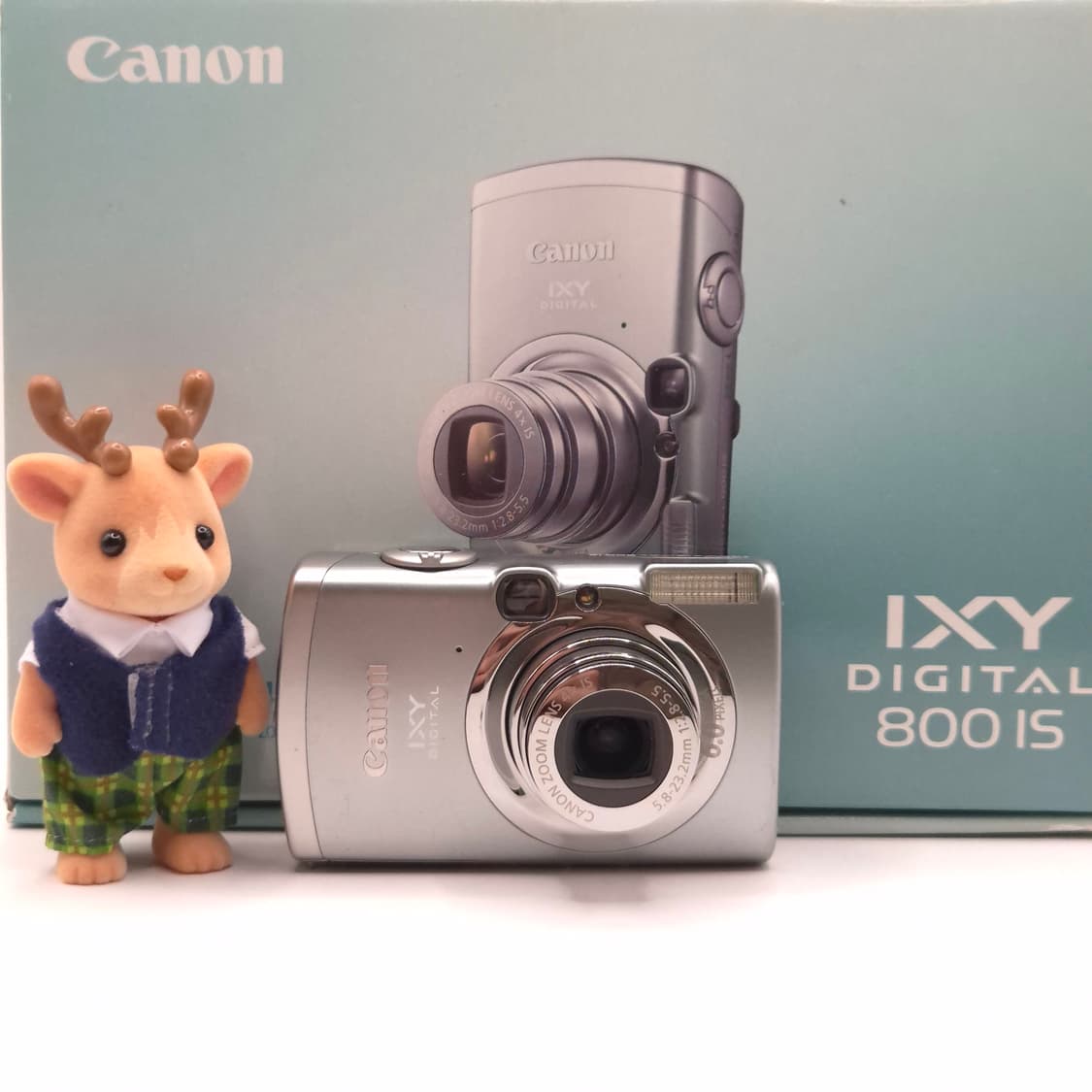 풀박📸 Canon IXY 800 IS 🩶 그레이 ✨ 셀럽 감성 상품이미지1