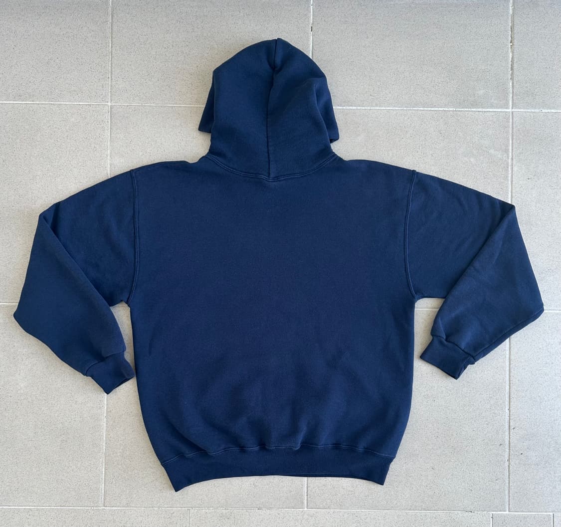 90s 빈티지 러셀 후드 네이비 M 상품이미지2