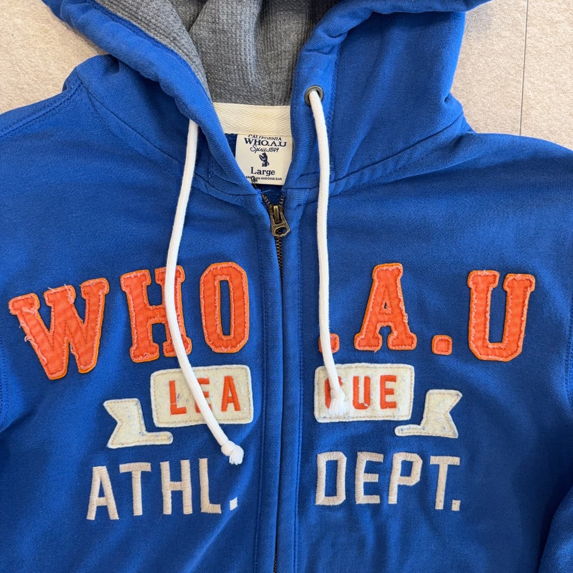 후아유 컬러 후드집업 상품이미지2