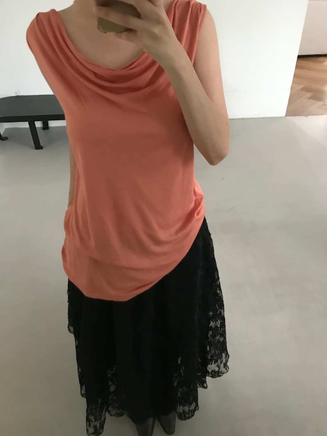 vintage shirring sleeveless 상품이미지1