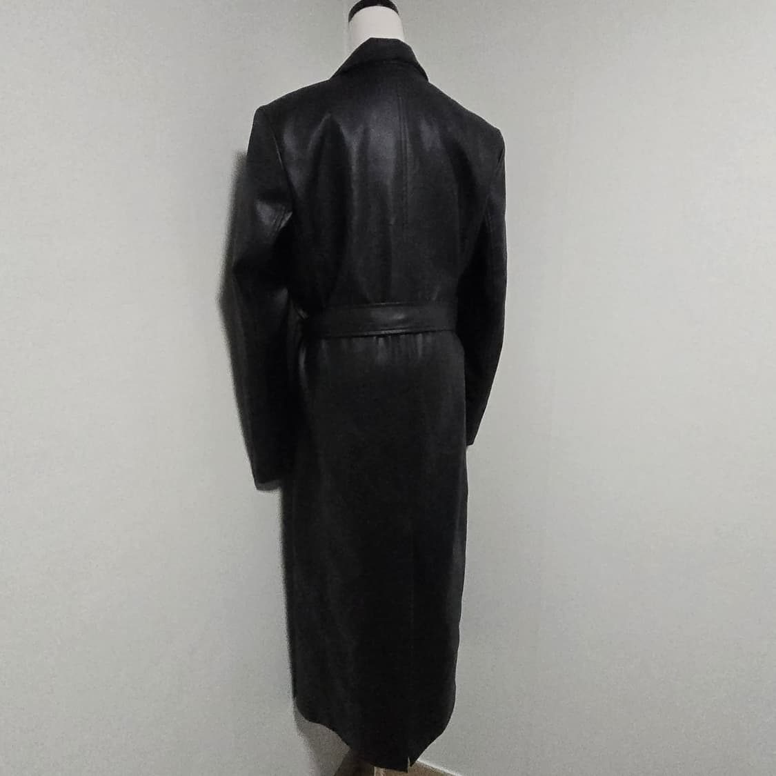 자라 에코레더 롱 코트 / 여성 코트/ 여자 코트  상품이미지10